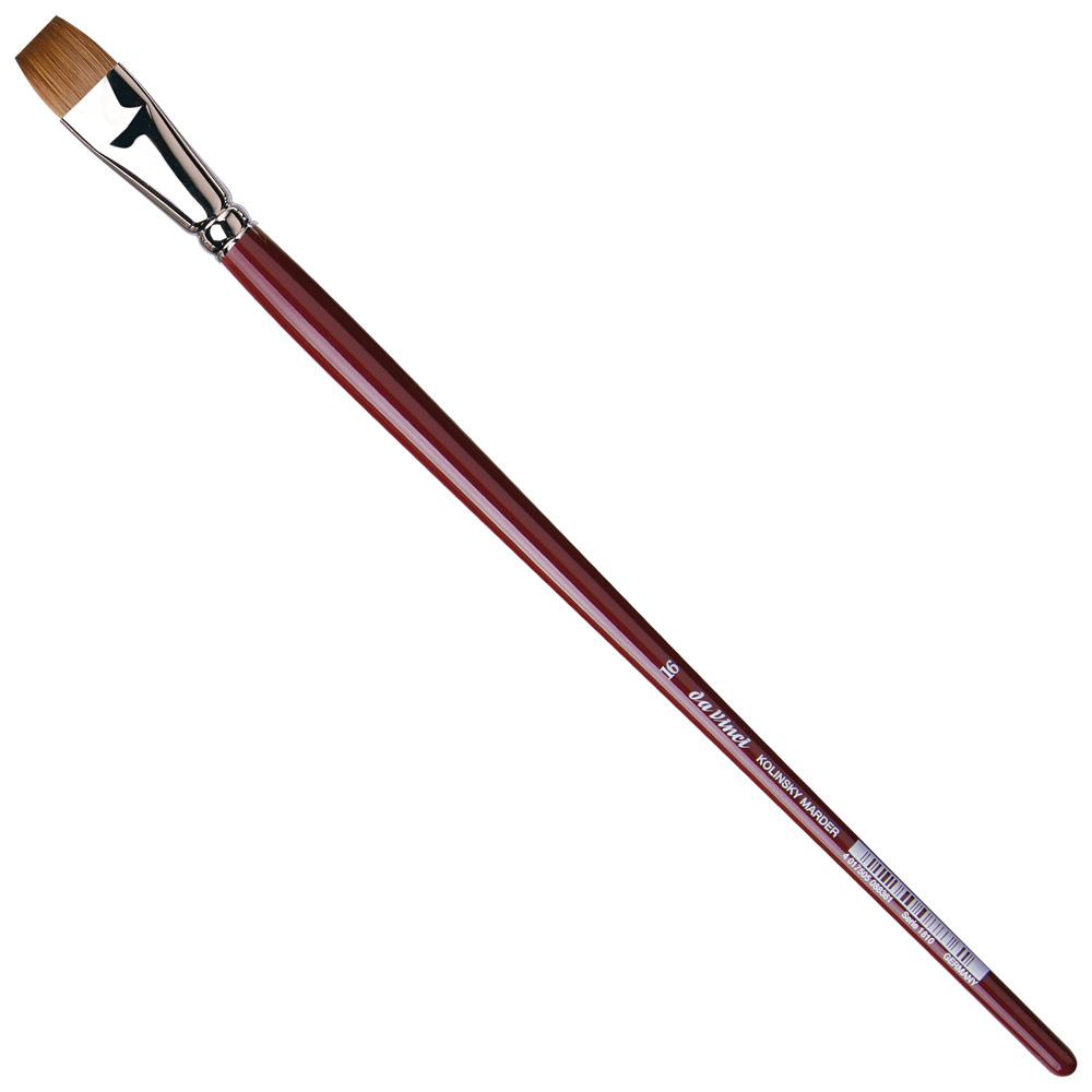 Da Vinci Kolinsky Marder Red Sable Oil Brush Series 1810 Bright #16