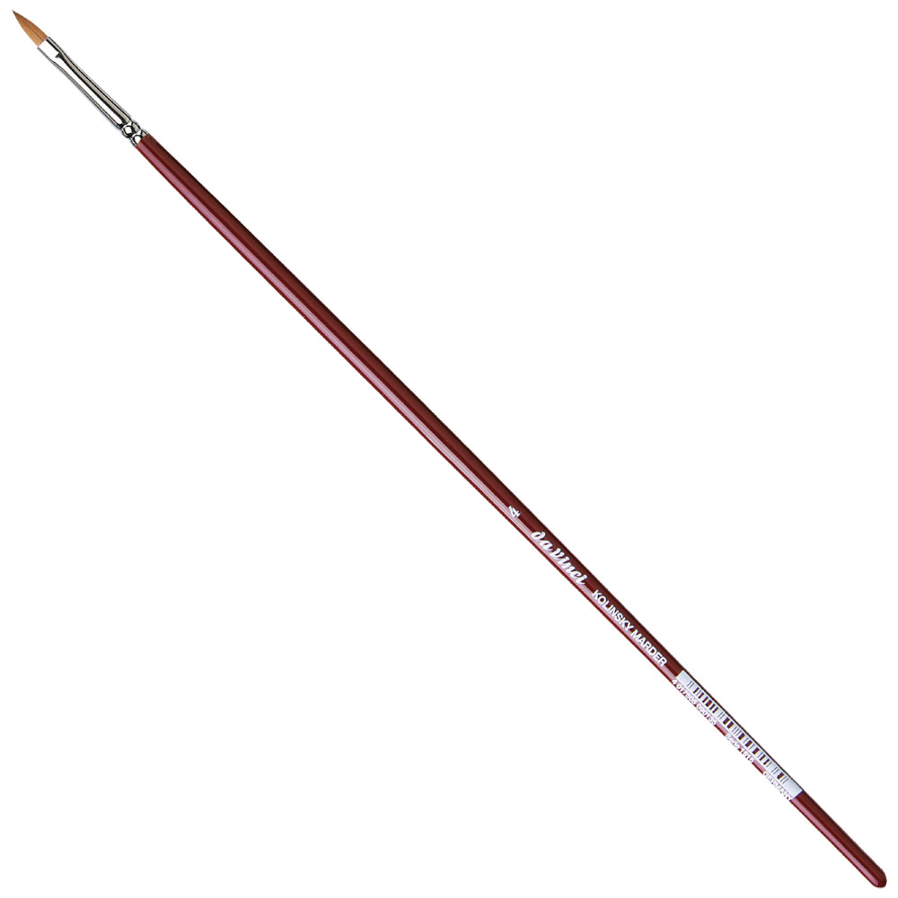Da Vinci Kolinsky Marder Red Sable Oil Brush Series 1815 Filbert #4