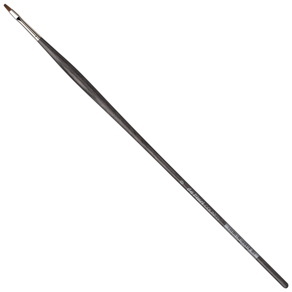 Da Vinci Colineo Synthetic Kolinsky Long Brush Series 1821 Flat #0