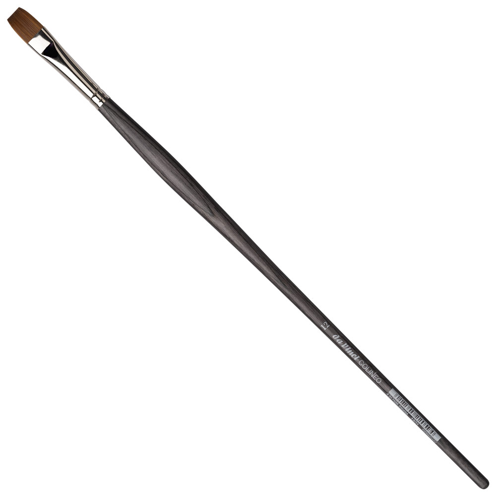 Da Vinci Colineo Synthetic Kolinsky Long Brush Series 1821 Flat #12