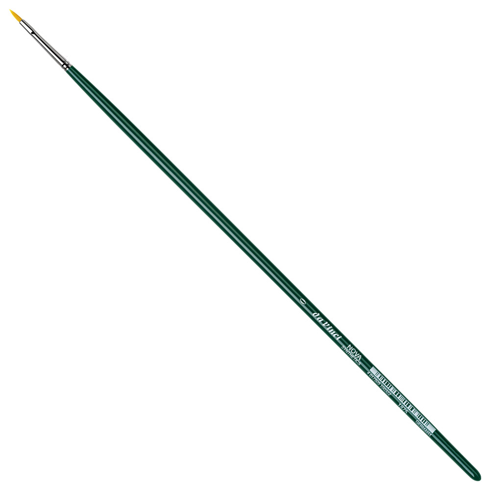 Da Vinci Nova Synthetics Talkon Synthetic Long Brush Series 1875 Filbert #0
