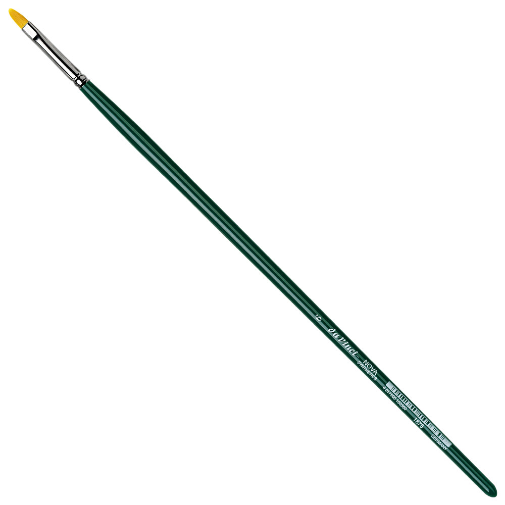 Da Vinci Nova Synthetics Talkon Synthetic Long Brush Series 1875 Filbert #6