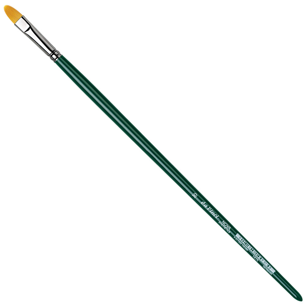 Da Vinci Nova Synthetics Talkon Synthetic Long Brush Series 1875 Filbert #10