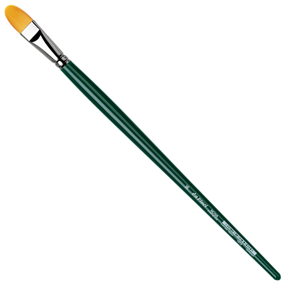 Da Vinci Nova Synthetics Talkon Synthetic Long Brush Series 1875 Filbert #16