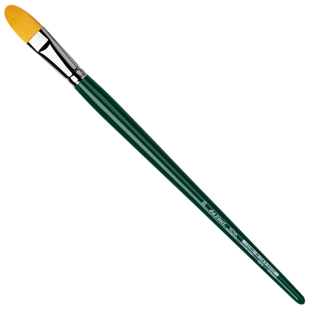 Da Vinci Nova Synthetics Talkon Synthetic Long Brush Series 1875 Filbert #20