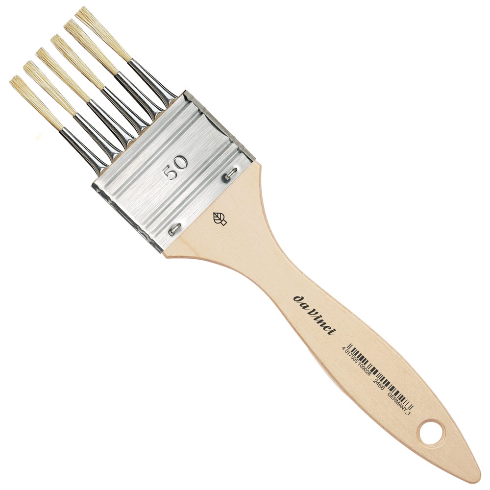 Da Vinci Pipe Overgrainer Bristle Brush Series 2466 Overgrainer 50mm