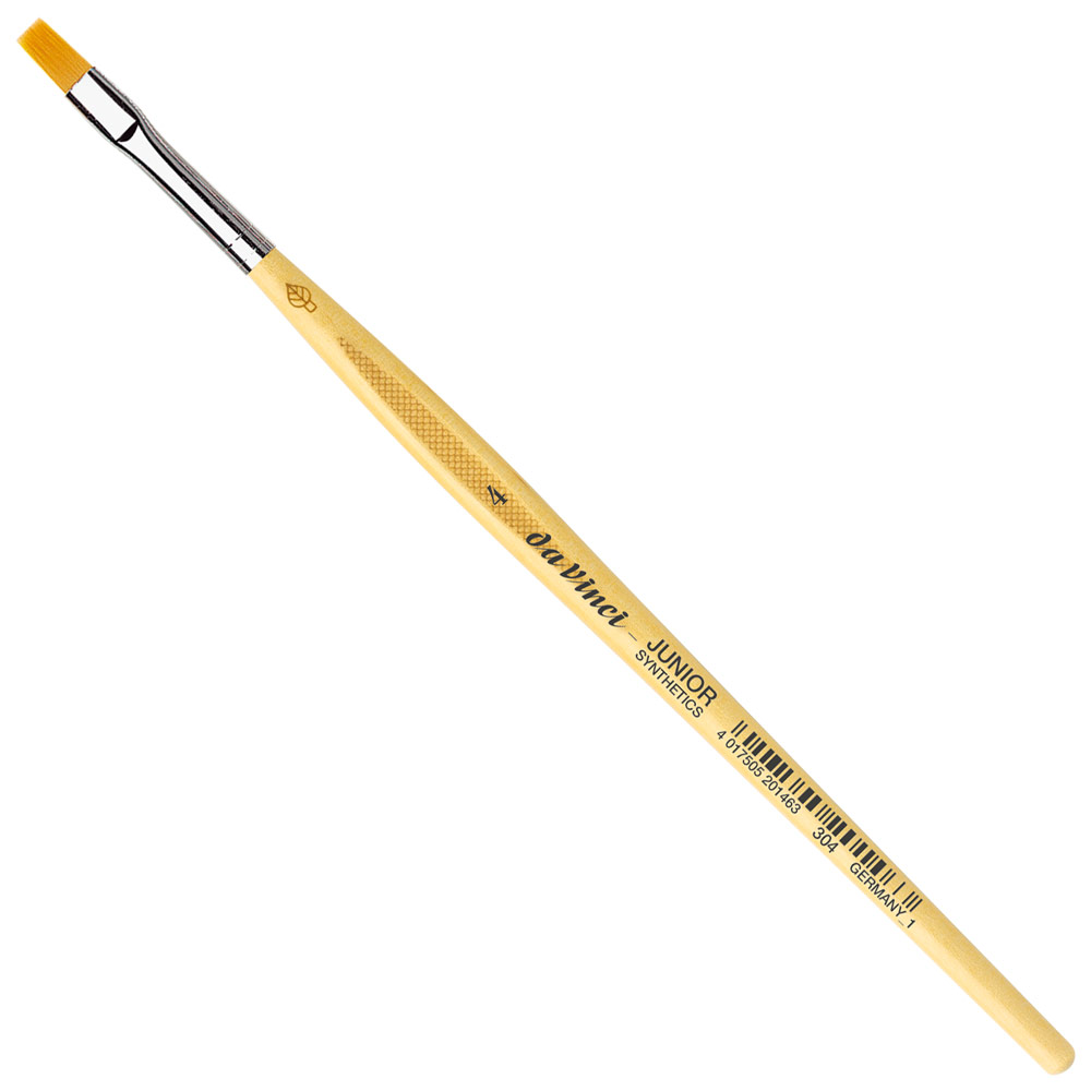 Da Vinci JUNIOR SYNTHETICS Taklon Watercolor Brush Series 304 Bright #4