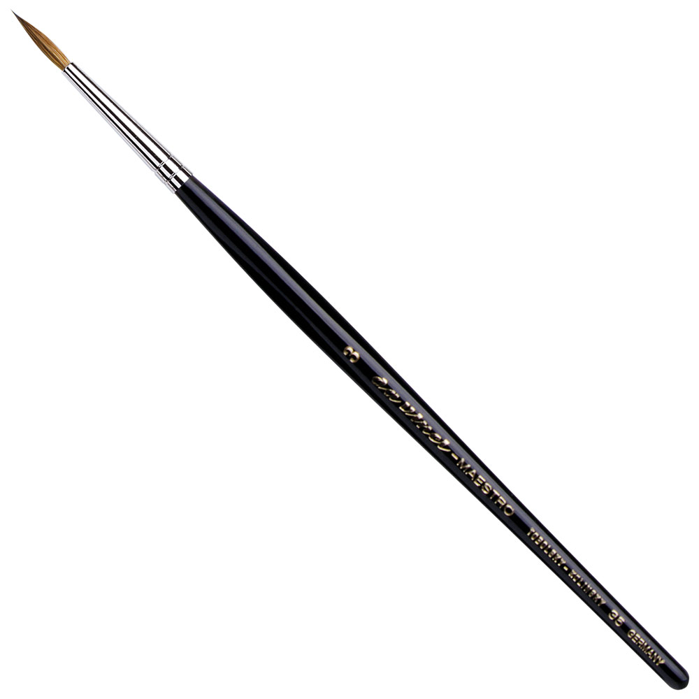 Da Vinci Maestro Kolinsky Watercolor Brush Series 35 X-Long Round #3