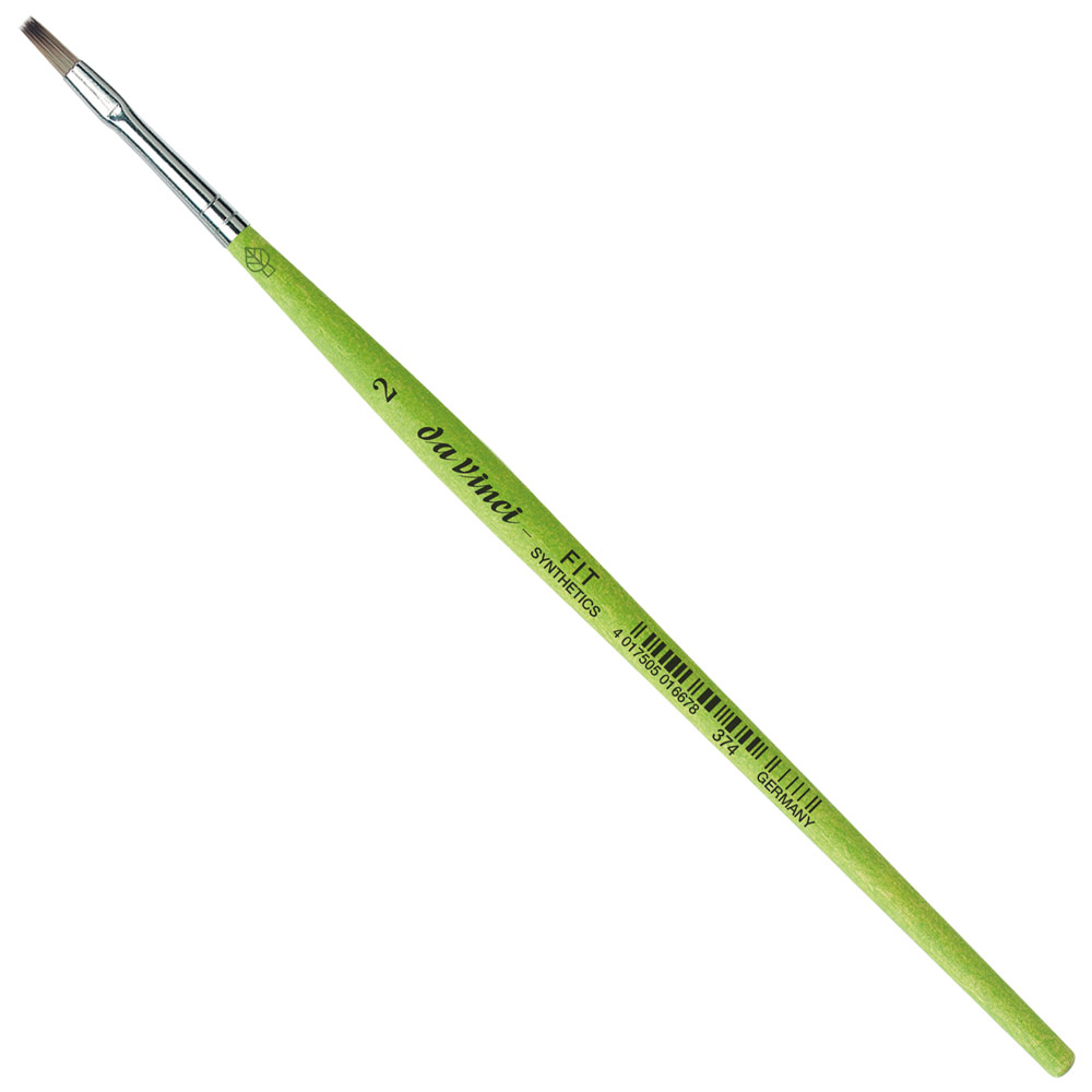 Da Vinci Fit Synthetic Grey Brush Series 374 Flat #2