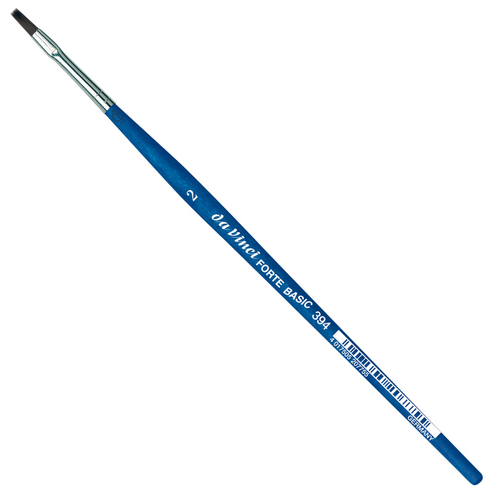 Da Vinci Forte Basic Synthetic Brush Series 394 Flat #2