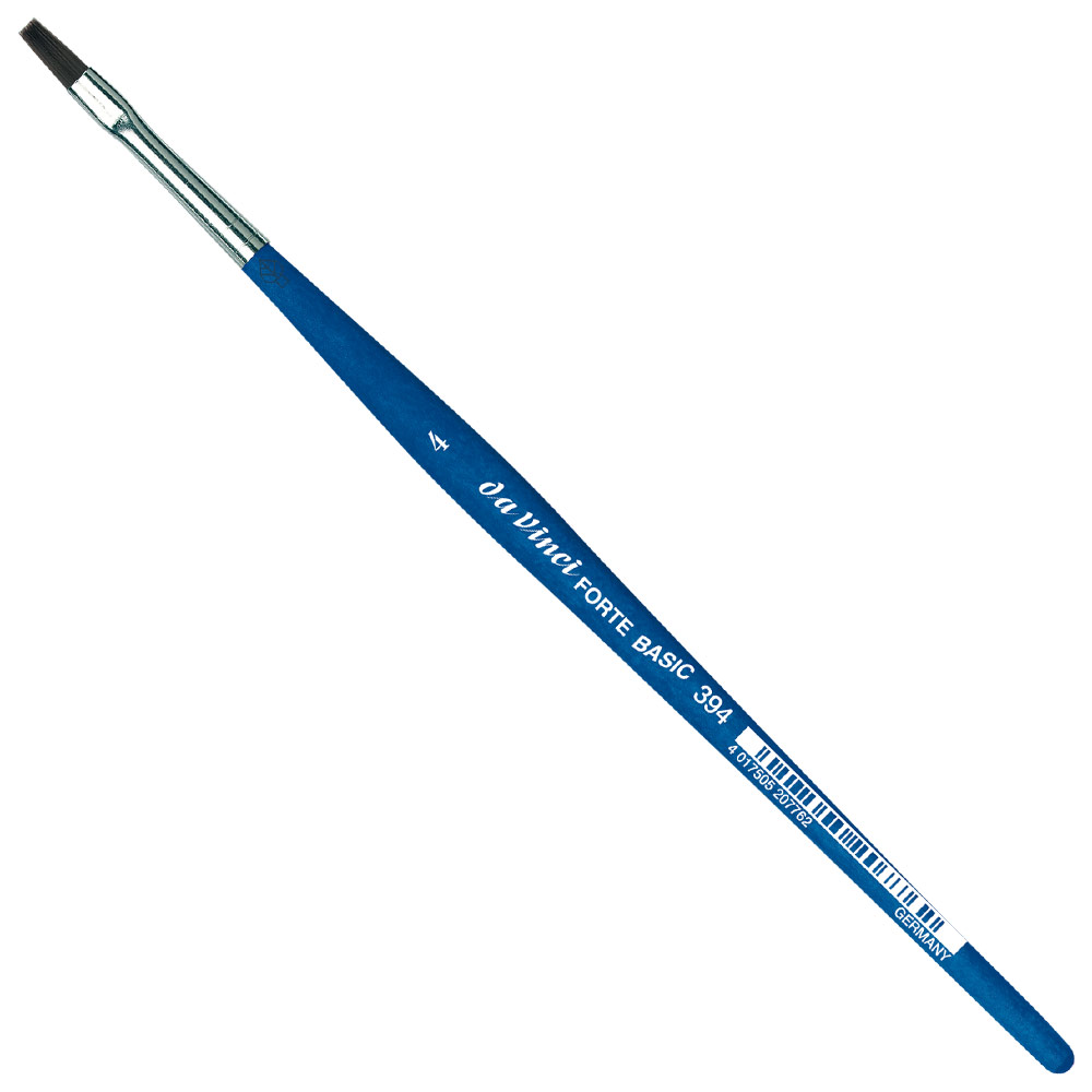 Da Vinci Forte Basic Synthetic Brush Series 394 Flat #4