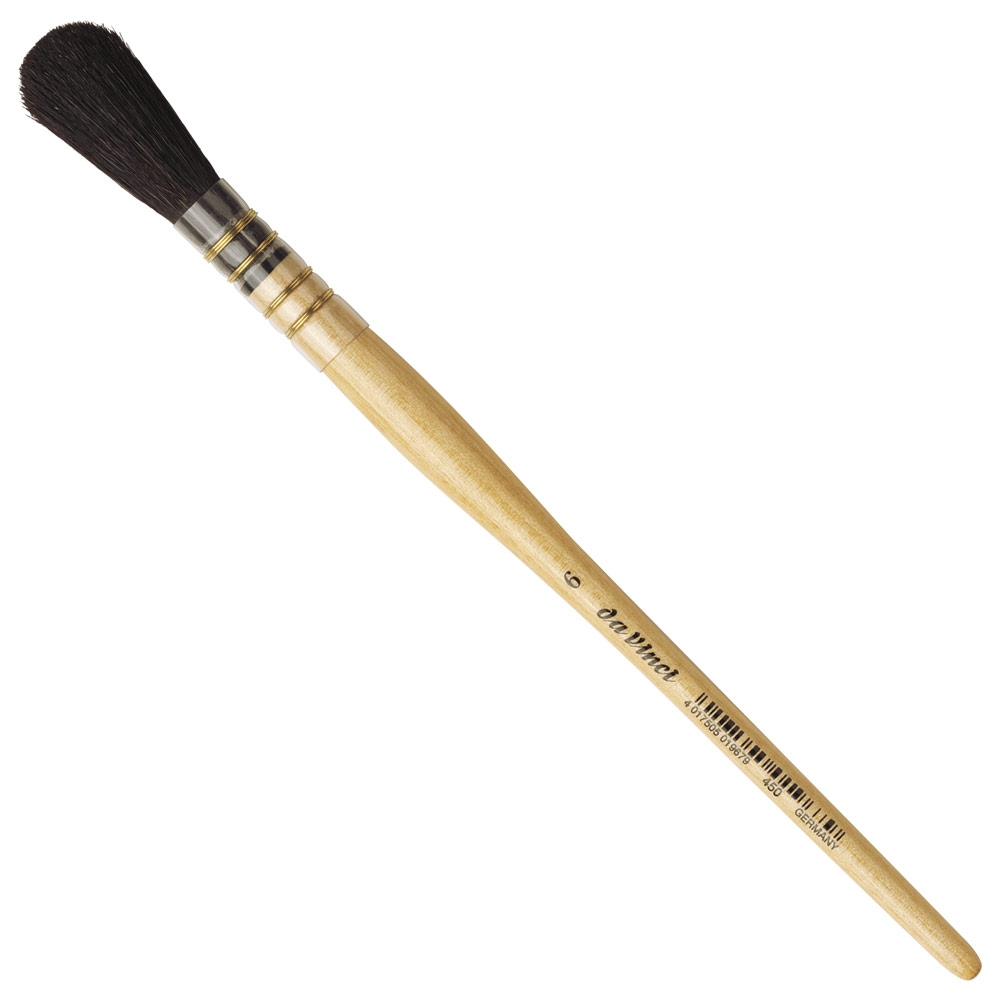 Da Vinci Gilder Duster Black Goat Series 450 Mop Quill #6