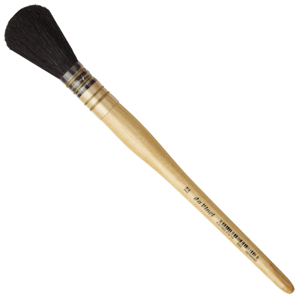 Da Vinci Gilder Duster Black Goat Series 450 Mop Quill #12