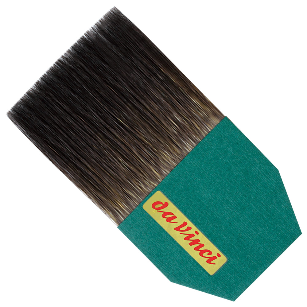 Da Vinci Gilder Tip Single Thick Blue Squirrel Series 500 Flat Brush 60mm