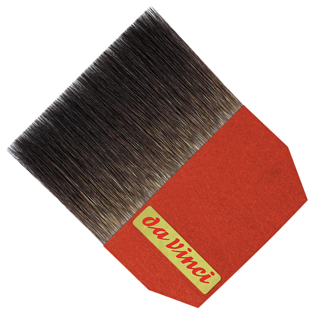 Da Vinci Gilder Tip Single Double Blue Squirrel Series 502 Flat Brush 70mm