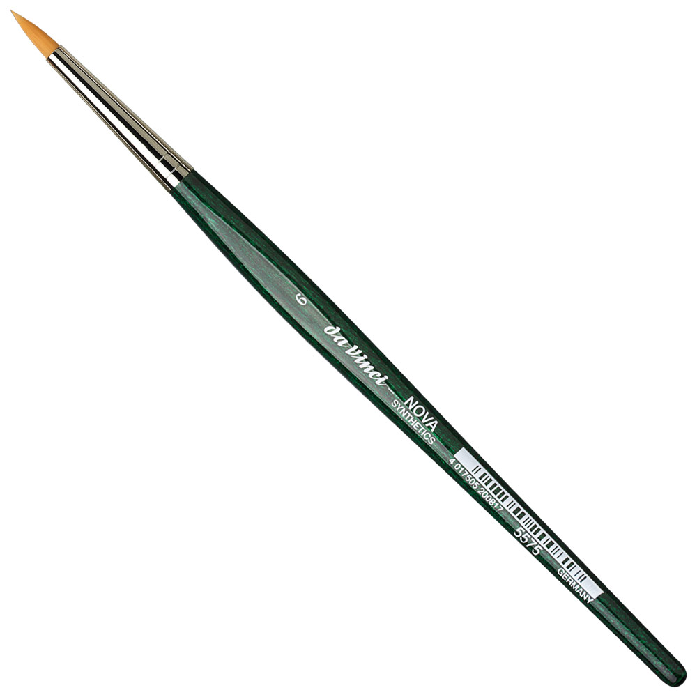 Da Vinci Nova-Synthetics Retouching Brush Series 5575 Round #6