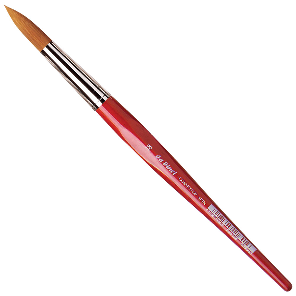 Da Vinci COSMOTOP-SPIN Synthetic Watercolor Brush Series 5580 Round #18