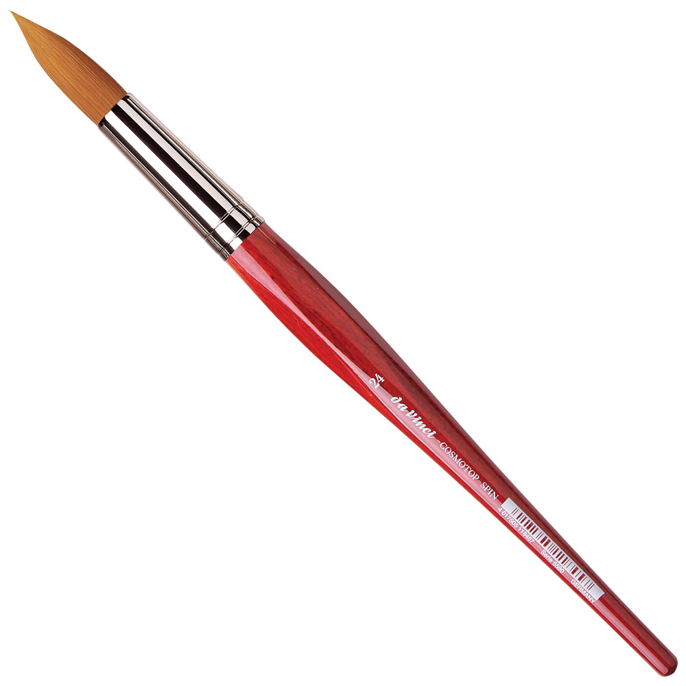 Da Vinci COSMOTOP-SPIN Synthetic Watercolor Brush Series 5580 Round #24
