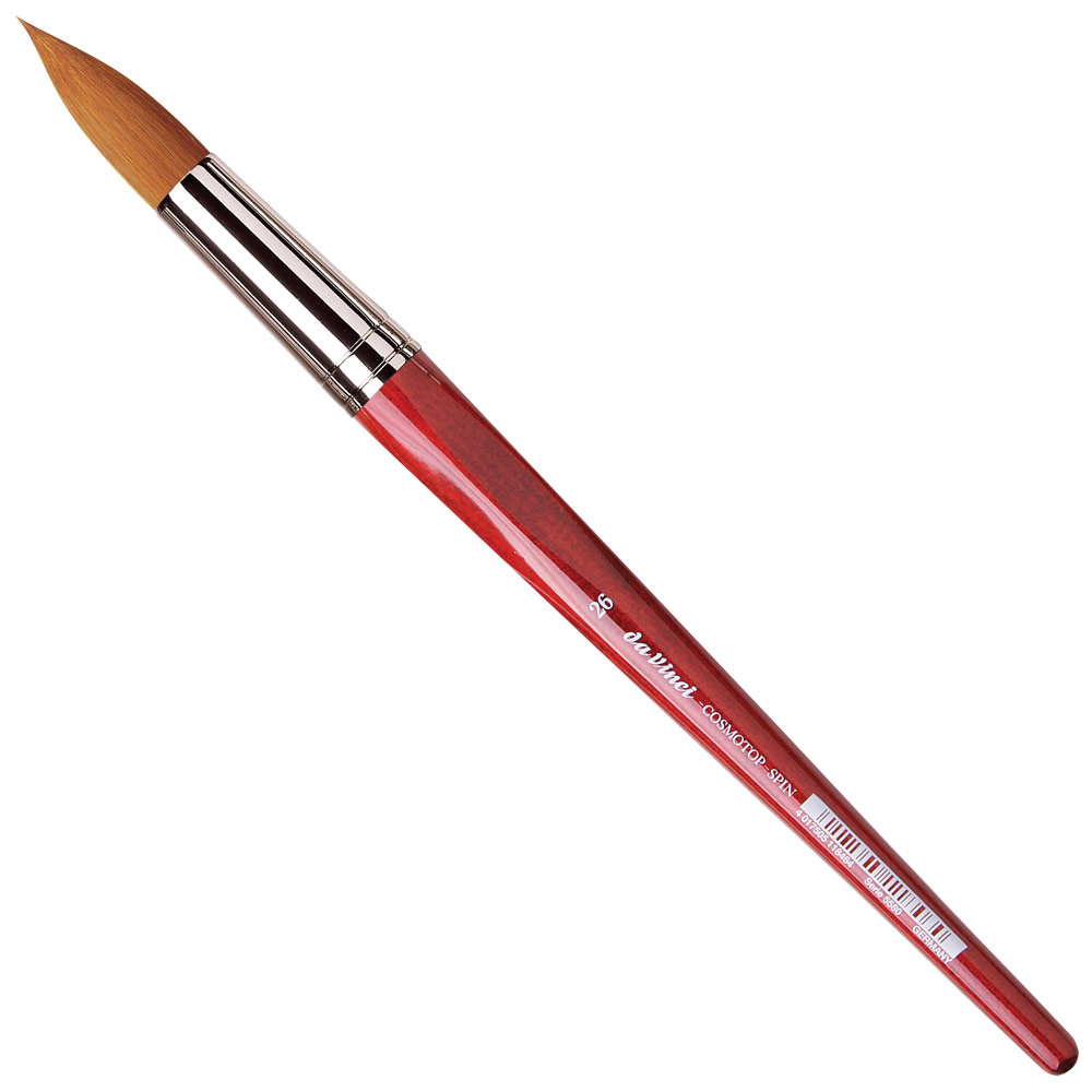 Da Vinci COSMOTOP-SPIN Synthetic Watercolor Brush Series 5580 Round #26