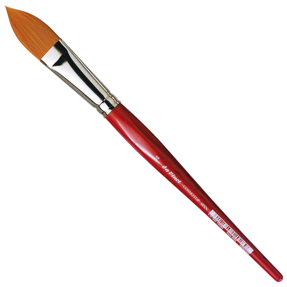 Da Vinci COSMOTOP-SPIN Synthetic Watercolor Brush Series 5584 Oval #24