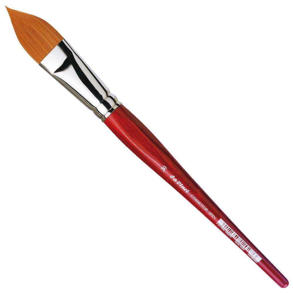 Da Vinci COSMOTOP-SPIN Synthetic Watercolor Brush Series 5584 Oval #30