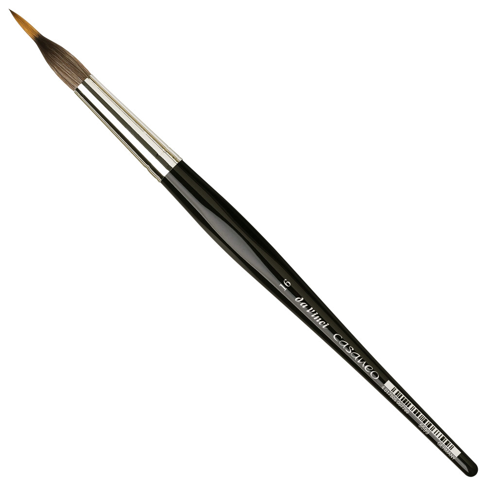 Da Vinci CASANEO Soft Synthetic Watercolor Brush Series 5599 Inlaid Liner