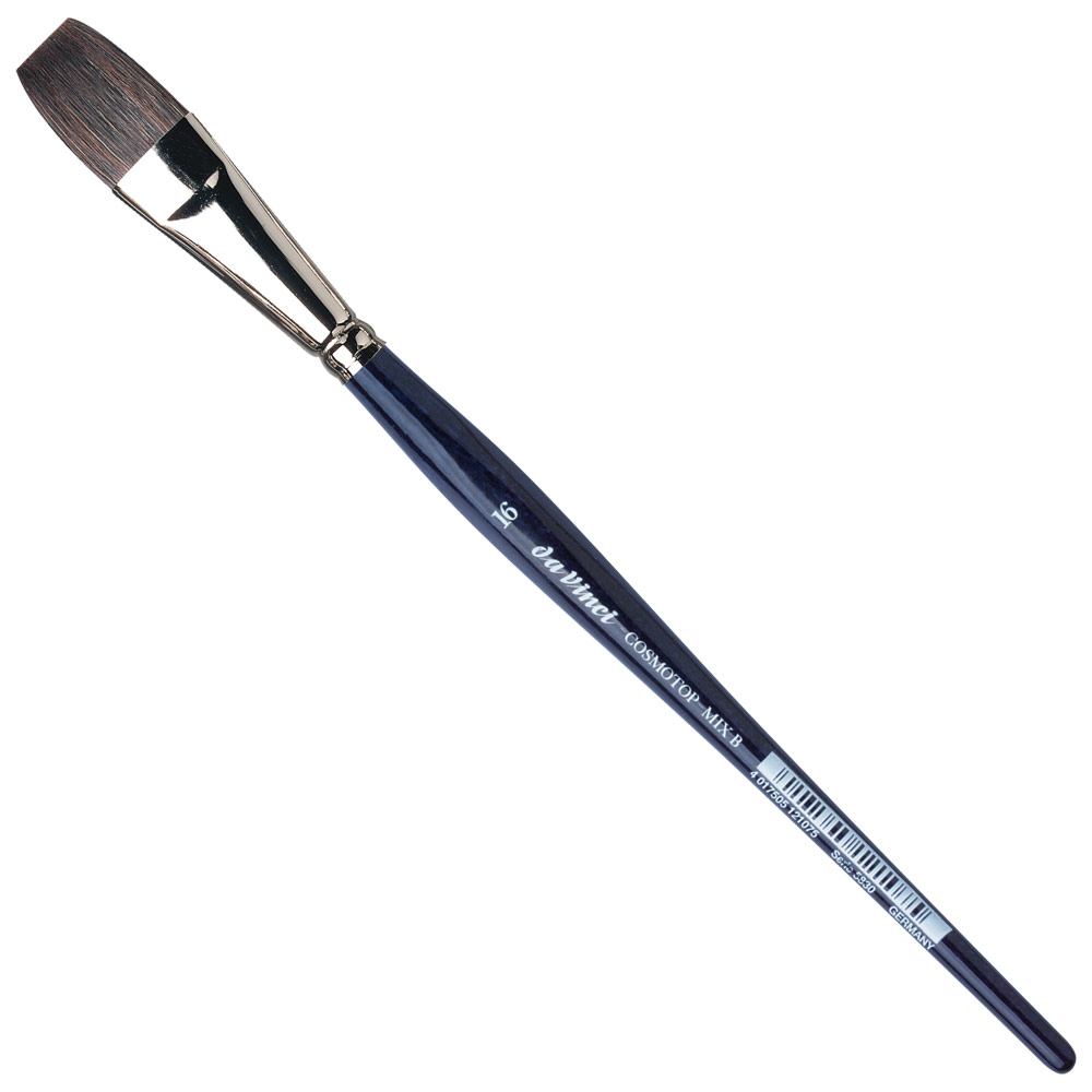 Da Vinci COSMOTOP-MIX B Blended Hair Watercolor Brush Series 5830 Flat #16