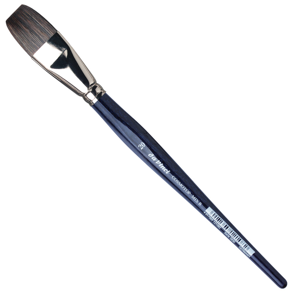 Da Vinci COSMOTOP-MIX B Blended Hair Watercolor Brush Series 5830 Flat #20
