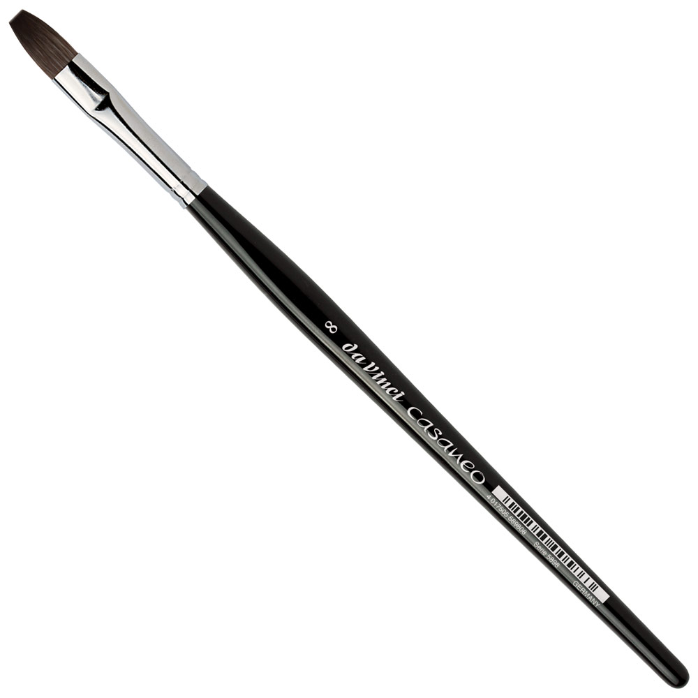 Da Vinci Casaneo Soft Synthetic Watercolor Brush Series 5898 Flat #8
