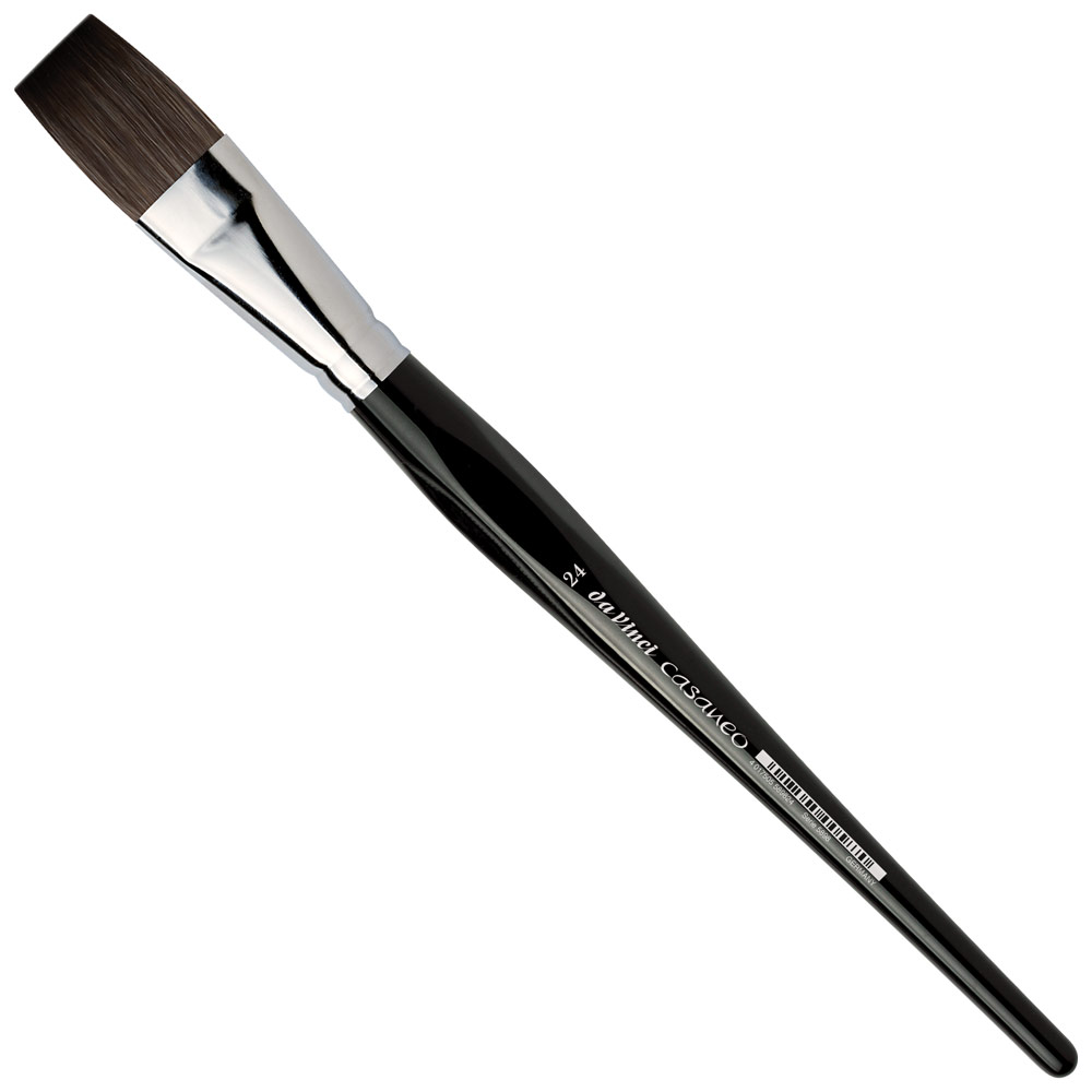 Da Vinci CASANEO Soft Synthetic Watercolor Brush Series 5898 Flat #24