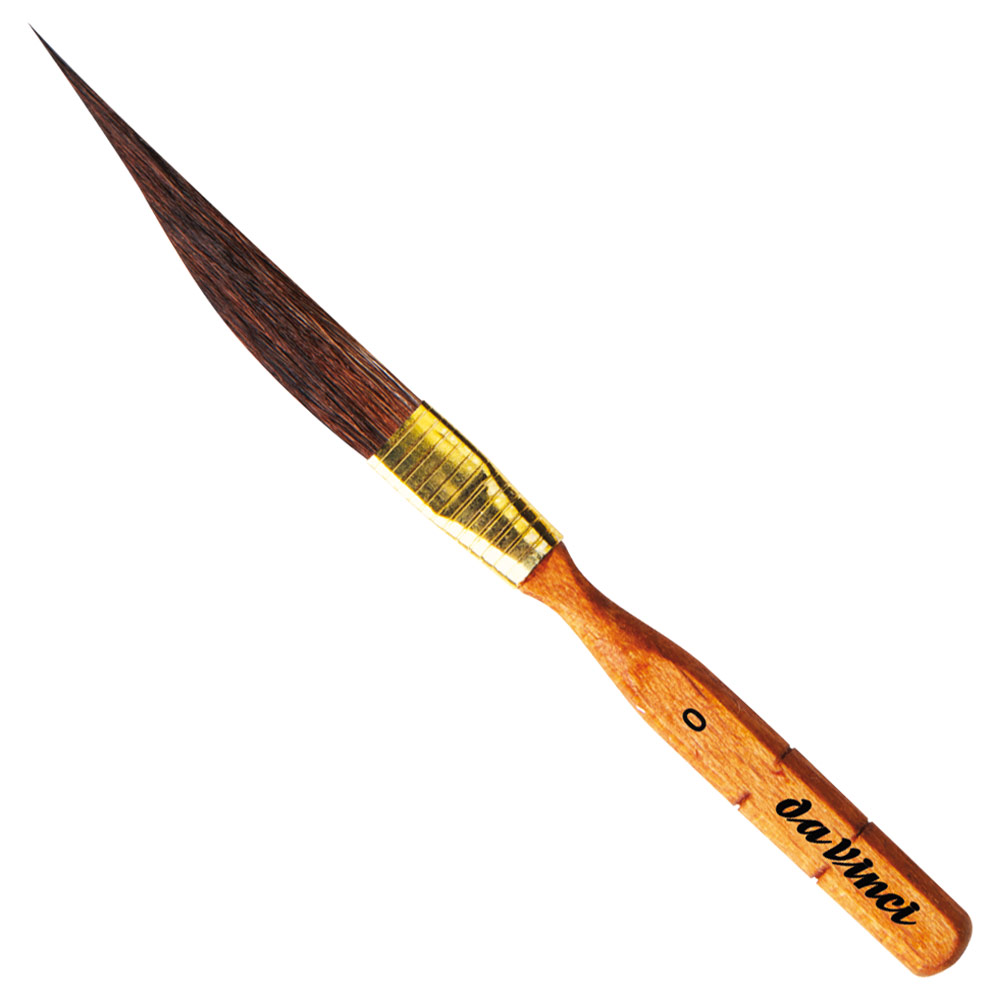 Da Vinci Kazan Squirrel Pinstriping Brush Series 700 Sword Striper #0