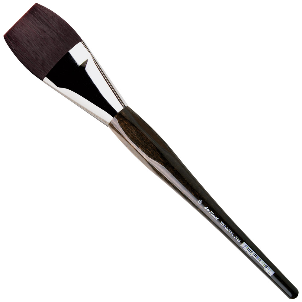 Da Vinci Top-Acryl Red-Brown Synthetic Long Brush Series 7185 Bright #50