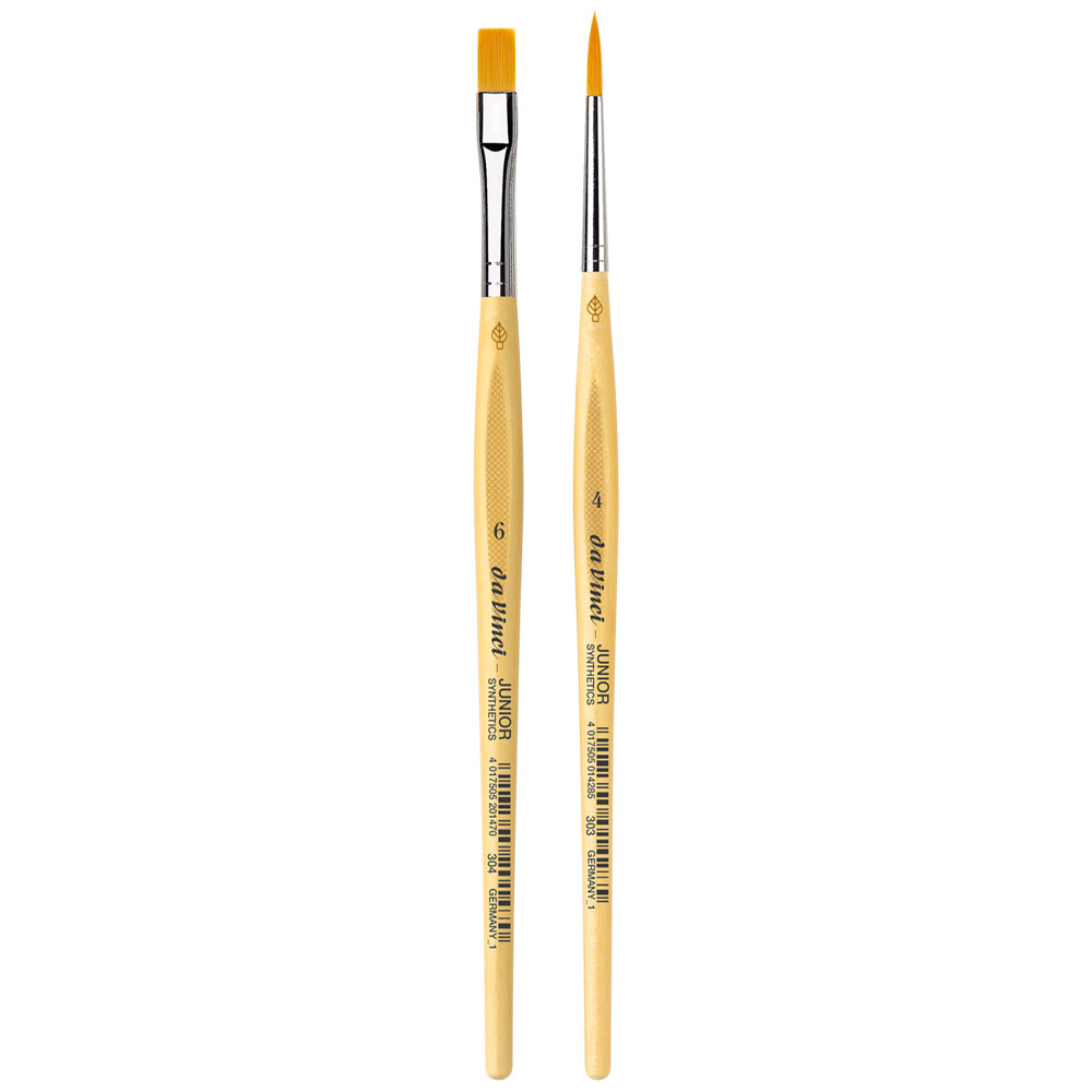 Da Vinci Junior Synthetics Taklon Watercolor Brush 2 Set