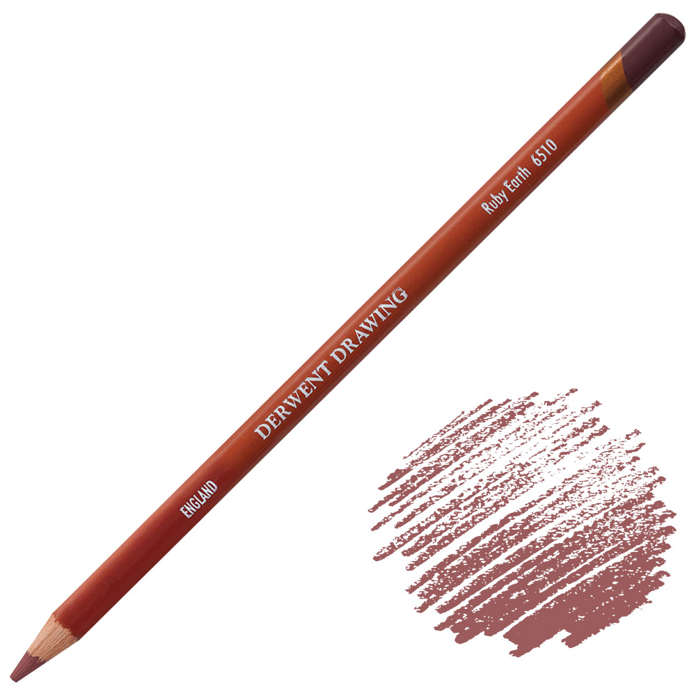 Derwent Drawing Pencil Ruby Earth