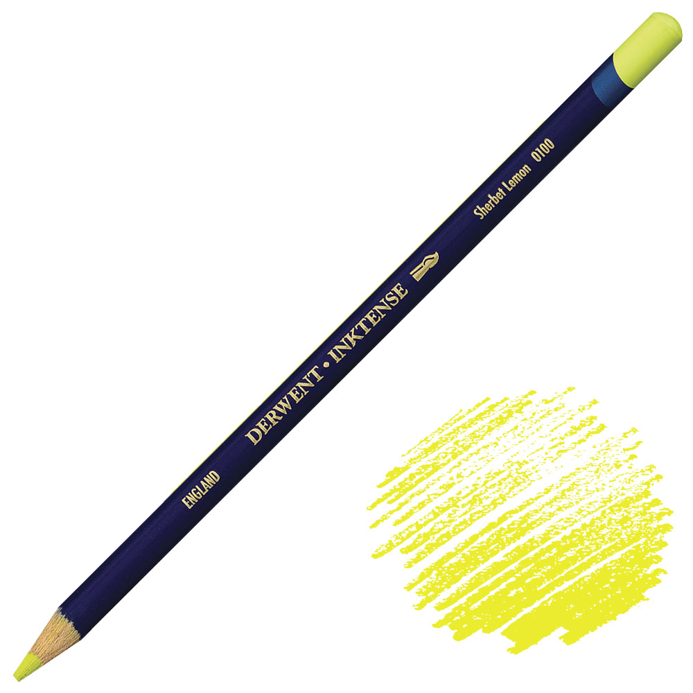 Derwent Inktense Pencil - Sherbet Lemon