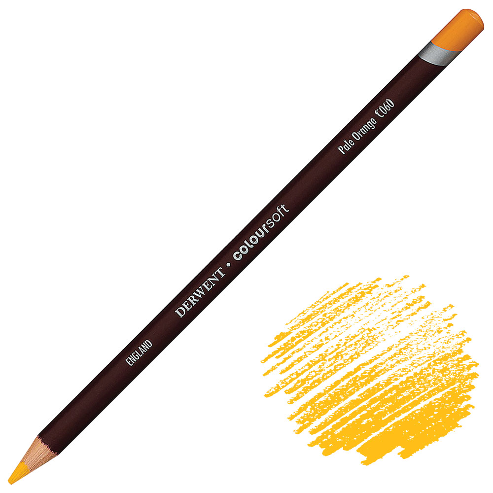 Derwent Coloursoft Color Pencil Pale Orange