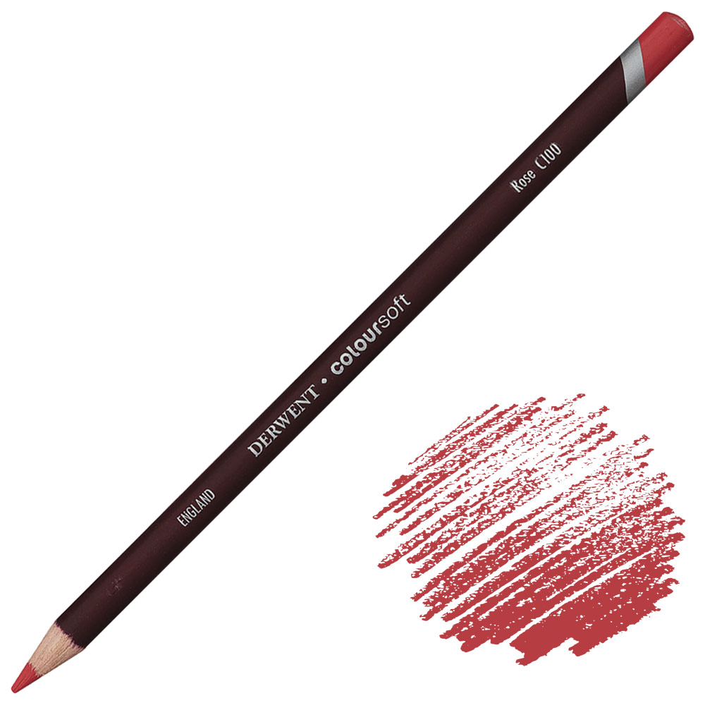 Derwent Coloursoft Color Pencil Rose