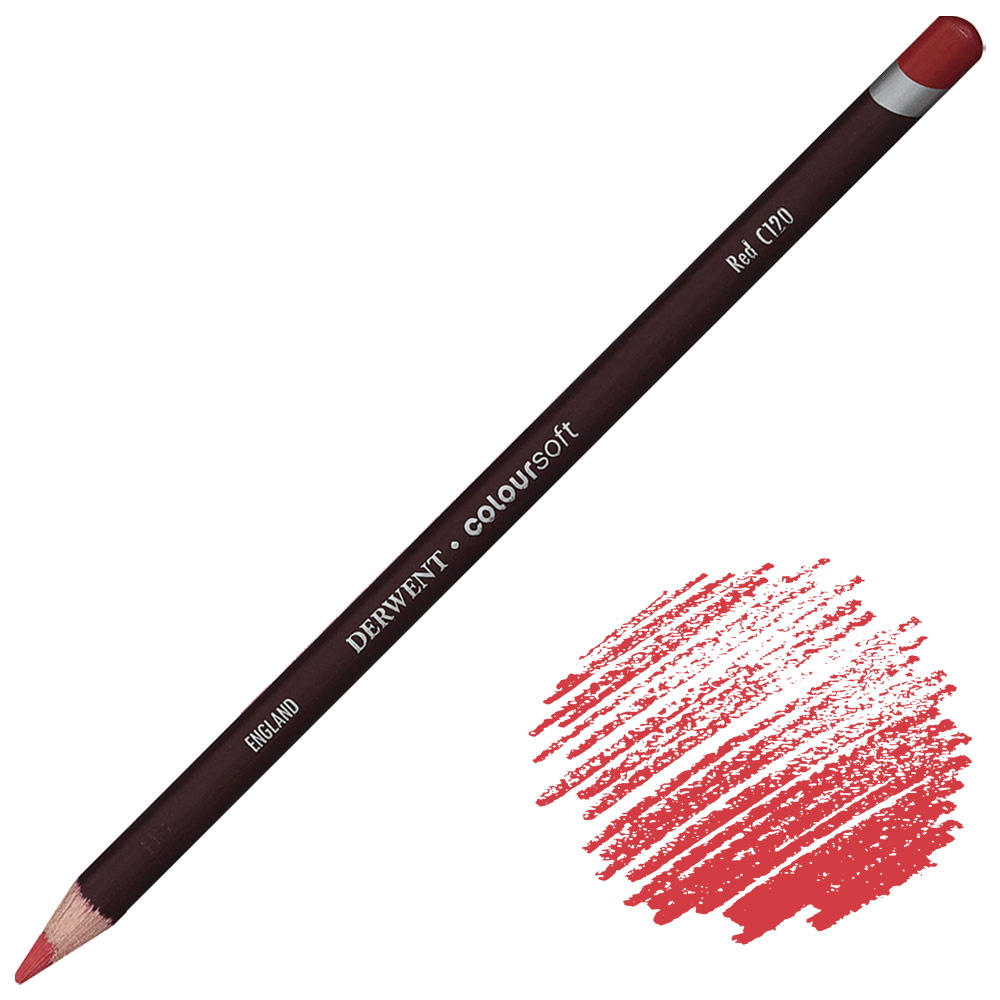 Derwent Coloursoft Color Pencil Red