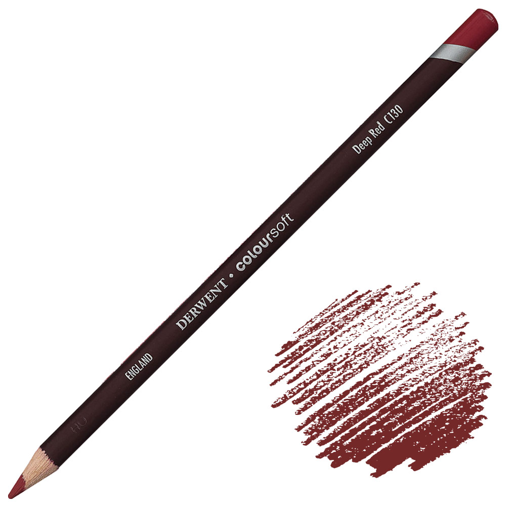 Derwent Coloursoft Color Pencil Deep Red