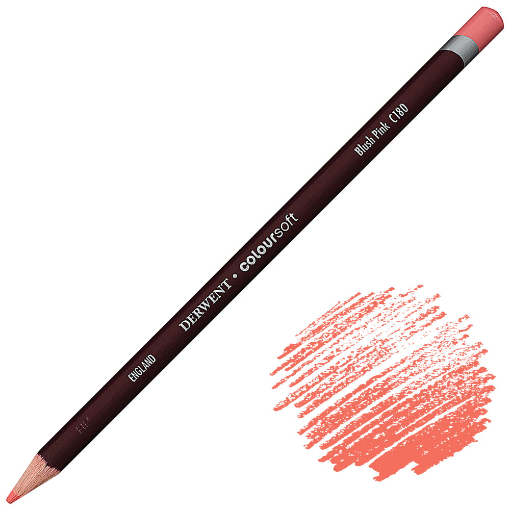 Derwent Coloursoft Color Pencil Blush Pink