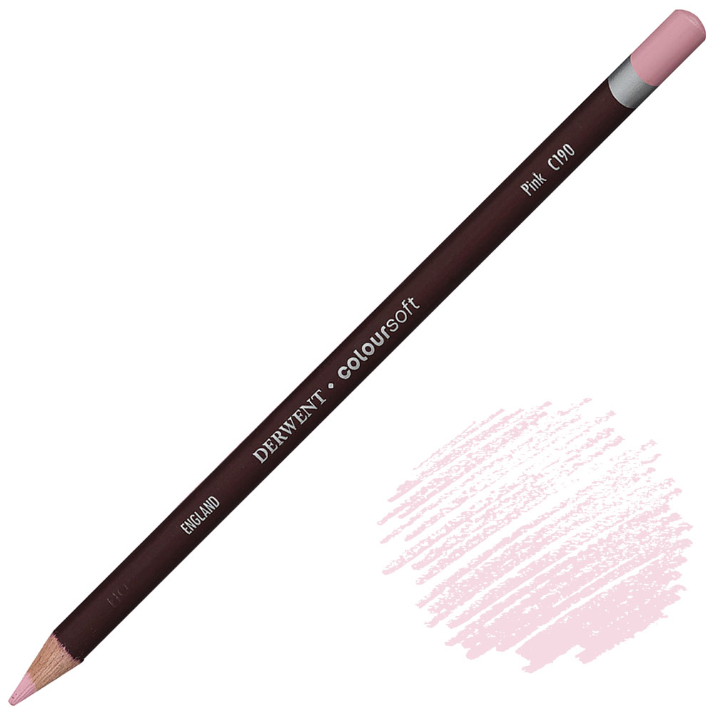 Derwent Coloursoft Color Pencil Pink