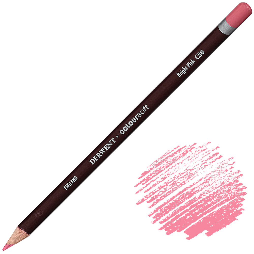 Derwent Coloursoft Color Pencil Bright Pink