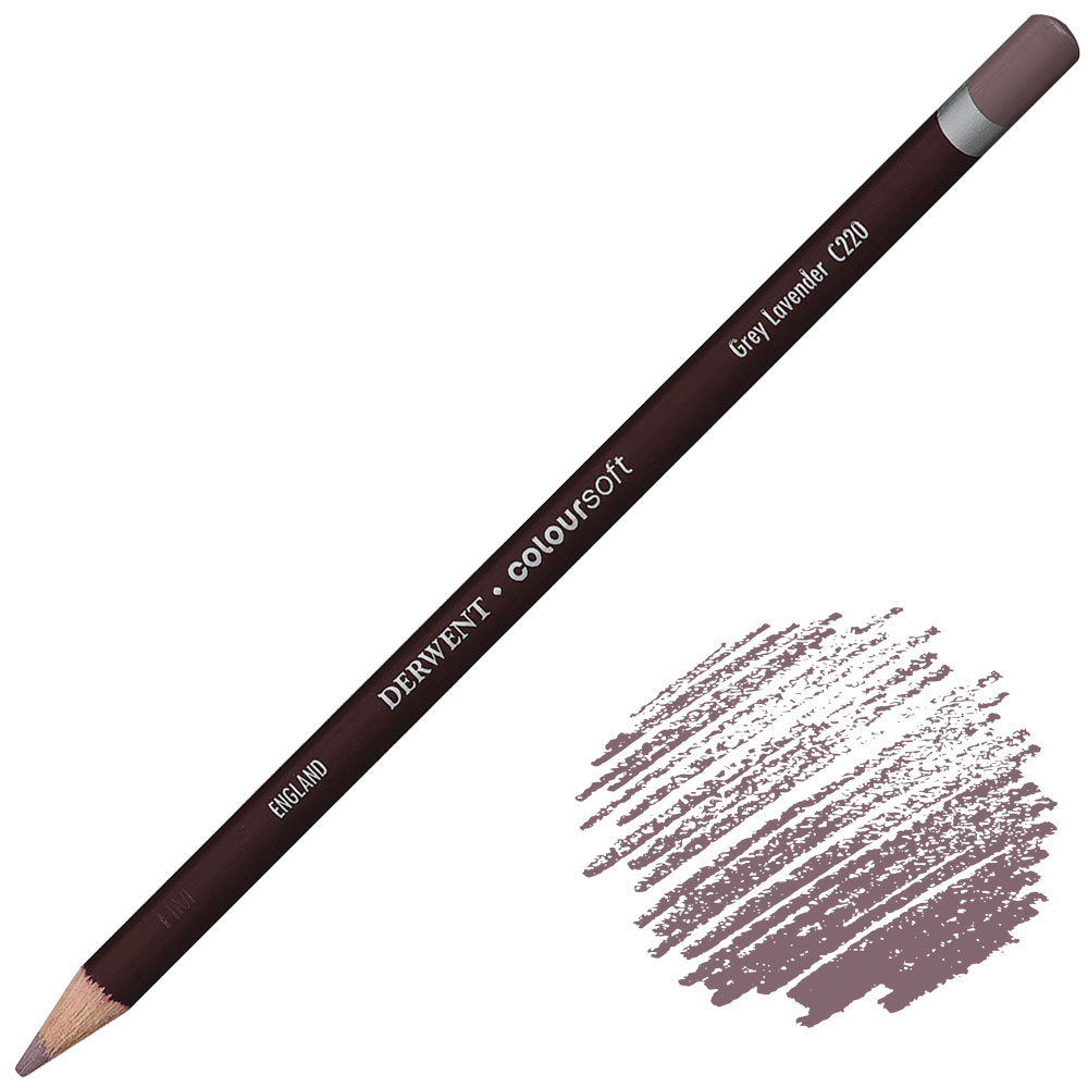 Derwent Coloursoft Color Pencil Grey Lavender