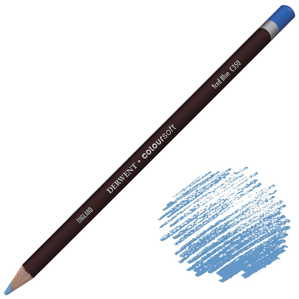 Derwent Coloursoft Color Pencil Iced Blue