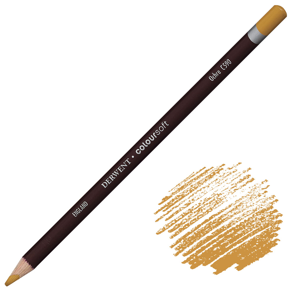 Derwent Coloursoft Color Pencil Ochre