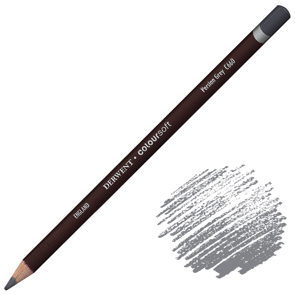 Derwent Coloursoft Color Pencil Persian Grey