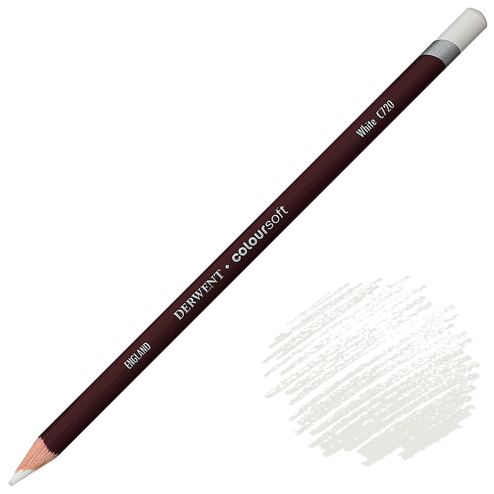 Derwent Coloursoft Color Pencil White