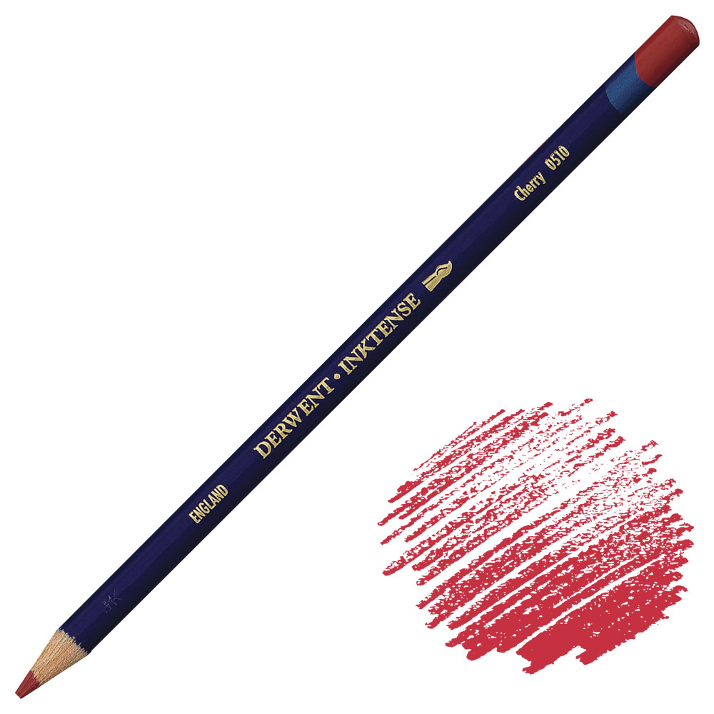 Derwent Inktense Water-Soluble Ink Pencil Cherry