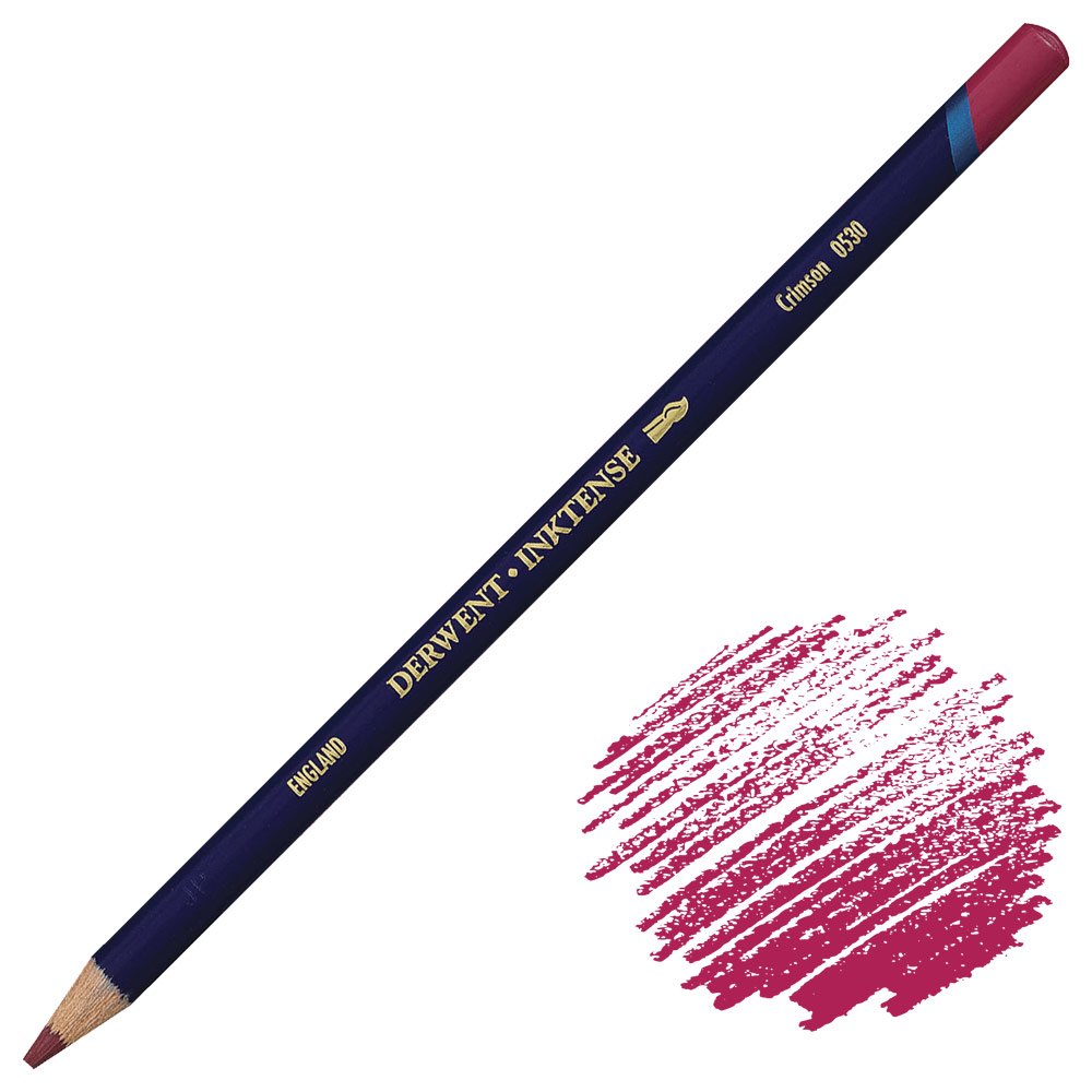 Derwent Inktense Water-Soluble Ink Pencil Crimson
