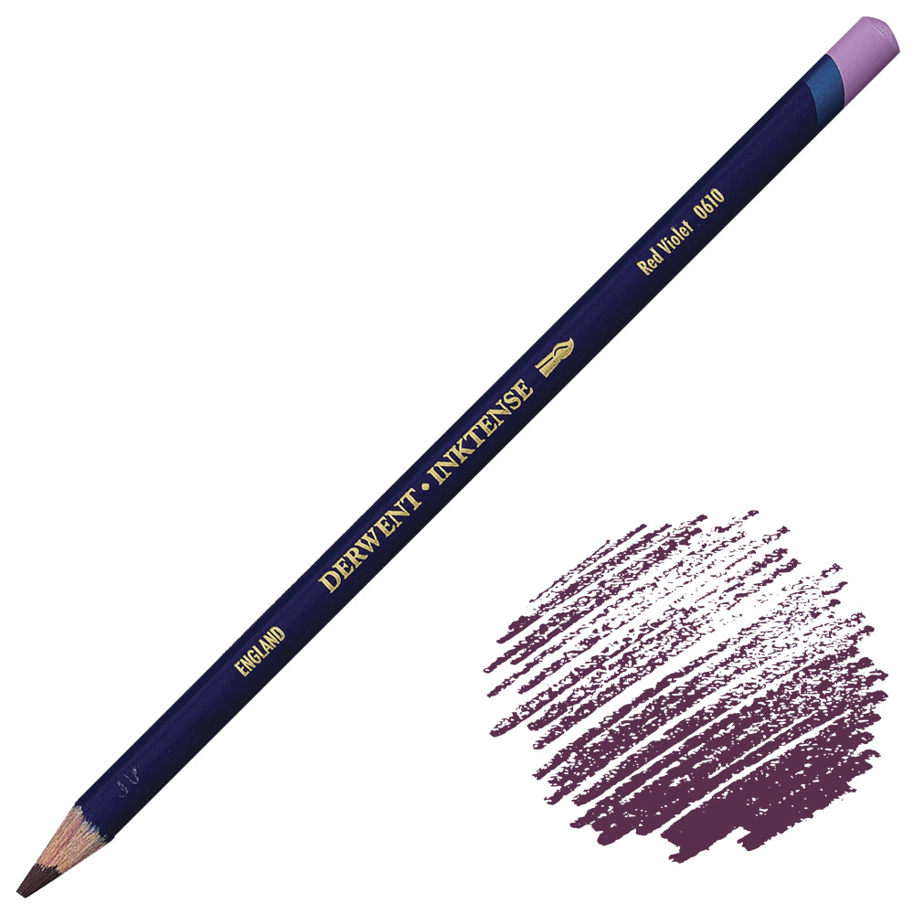 Derwent Inktense Water-Soluble Ink Pencil Red Violet